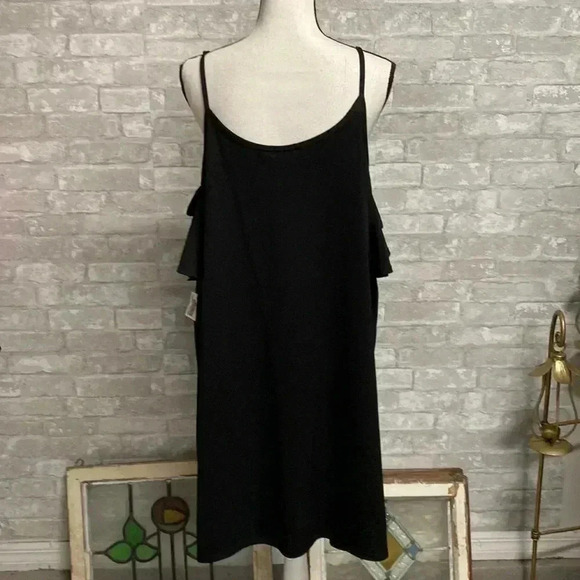 Womens Boohoo black casual cover up ladies dress size 20 - Picture 3 of 10